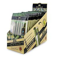 King Palm - Hand Rolled Palm Leaf Wrap Rolls - XXL Size - 5 Rolls/Pouch - (15)