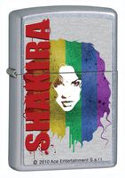 Zippo Lighter Shakira Rainbow Street Chrome