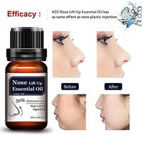 SODOOP Nasal Bone Remodeling Massage Essence Oil, Nose Rise Heighten Slimming, burning Nose Fat, Make Your Nose Slim, Tall and Straight, Shrink Pores, Clean the Nose Skin10ML (Brown)