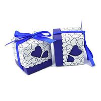 24Pcs Mini Colored Gift Boxes Party Wedding Birthday Favor Ribbon Candy Box