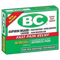 Bc Arthritis Formula Pain Reliever Powders Packs - 6 ea
