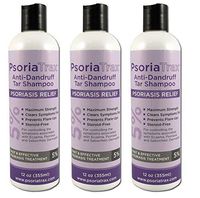Coal Tar Psoriasis Shampoo Psoriatrax 25% Coal Tar Solution Three 12oz Bottles - Psoriasis - Equivalent to 5% Coal Tar