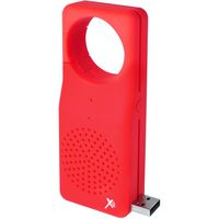 Xit AXTCXLR Bluetooth Clip XL Speaker, Red