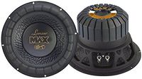 Lanzar 8in Car Subwoofer Speaker - Black Non-Pressed Paper Cone, Stamped Steel Basket, 4 Ohm Impedance, 600 Watt Power and Rubber Suspension for Vehicle Audio Stereo Sound System - MAX8