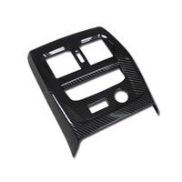 RQING For BMW New 3 SERIES 330i Sedan G20 2019 2020 Interior Air Condition Vent Outlet Cover Trims Carbon Fiber Pattern (Rear Seat)