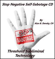 Stop Negative Self-Sabotage Threshold Subliminal with Piano Moods Music CD