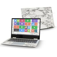MightySkins Skin Compatible With Lenovo Yoga 720 13" (2017) - White Marble | Protective, Durable, and Unique Vinyl Decal wrap cover | Easy To Apply, Remove, and Change Styles | Made in the USA