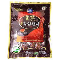 Korean Black Ginseng Candy, Korean Red Ginseng Extract Candy Snack, Size : 270g (Gram)