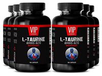 Taurine Veg Caps - L-Taurine 500MG - Immune Support 6 Bottles 600 Capsules