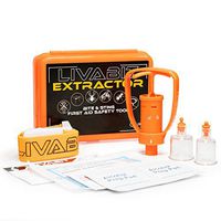 LIVABIT First Aid Safety Tool F.A.S.T. Kit Emergency Venom Extractor Snake Bite and Sting Suction Pump