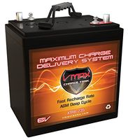 VMAX XTR6-235 6Volt 235ah Golf Cart Battery AGM GC-2 Replaces NAPA 8143