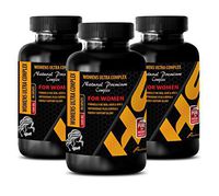 Women multivitamin for Hair - Womens Ultra Complex 1600 MG - Natural Premium - multivitamin for Women Hair Skin and Nails - 3 Bottles 270 Caplets