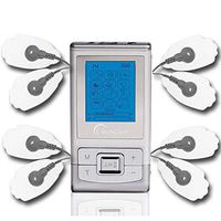 TENS Massager EMS Unit TechCare 9 Modes 2 in 1 Dual AB Channels Portable Full Body Handheld Muscle Ache Relief Products Impulse Mini Massager Electronic Pulse Electrotherapy Pain Management