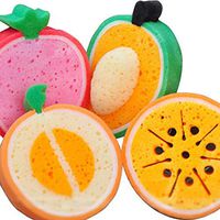 Bifast Household Practical Water Absorption Soft Fruit Shape Brush Washing Tool Sponges 1 pcs