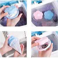 Gonikm Mesh Filter Bag Floating Washing Machine Filtration Device Cleaning Laundry Ball Detergent Pacs & Tablets
