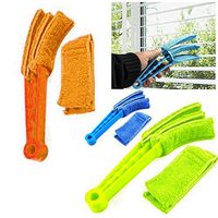 Microfiber Venetian Blind Blade Cleaner Window Conditioner Duster Brush Vertical