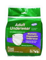 Women's Incontinence Underwear Large, Extra Absorbent - 1 Count