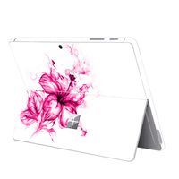 Masino Protective Decal Sticker Protector Laptop Cover Skin for 10" 10 inch Microsoft Surface Go (2018 Released) (for 10" Surface Go, Decal- Lily Hot Pink)