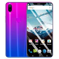 Unlocked Smartphone - Eight Cores 6.2'' Dual SIM HD Camera 16GB Cell Phone Android 8.1 WiFi GPS 3G Mobile Phone (X21, Purple)