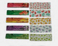 king size fruit-flavored cigarette rolling paper size 4 1/4'' and 2 1/8''-800 sheets per box