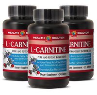 L-carnitine Raspberry Ketones - L-CARNITINE 500MG- Improve Mental Focus (3 Bottles)