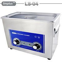 limplus 4liter LS-04 Industrial Ultrasound Transducer SUS Ultrasonic Cleaner 180W 40kHz