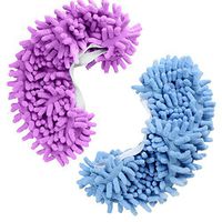 Microfiber Dust Mop Slippers (2 Pack)