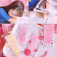 Yu2d 🌹🌹 Summer Cartoon Cold Paste Summer Cooling Refreshing Cold Ice Pack Cool 5pcs（C）