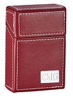 Personalized Visol Rogue Leather Cigarette Case with Free Engraving