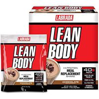 Labrada Nutrition Lean Body Hi-Protein Meal Replacement Shake, Chocolate, 2.78 Ounce (Pack of 20) Packets