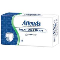 BRB30 PT# BRB30- Brief Incontinence Attends Breathable Large 3X24/Ca by, Attends Healthcare Products