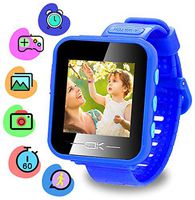 Binteng Toys for 4-8 Year Old Kids Smart Watch for Kids smartwatch with Camera Pedometer USB Charging Kids Watches Games Best Christmas Birthday Gifts for Boys Girls (Dark Blue)