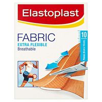 Elastoplast Fabric Dressing Length Plasters 10S
