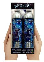Valore - Shower Glass Cleaner & Sealer to Prevent Water Dots 2-10oz bottles & 1-sprayer. over $50