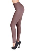 SATINA #1 High Waisted Buttery Soft Leggings | Regular and Plus Size | 22 Colors (One Size, Mauve)