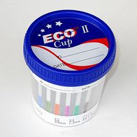 ECO Cup II 10 Panel Urine Multi Drug Test Kit (50)(AMP/K2 Spice/BUP/BZO/COC/mAMP/MDMA/OPI/OXY/THC)(Multiple Quantities)