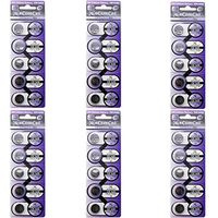 eCoreCell (30pcs) CR1632 3V 3 Volt Lithium Single Use Non-Rechargeable Button Coin Cell Battery