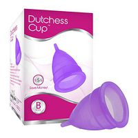 Dutchess Reusable Menstrual Cup - Best Feminine Care Alternative Protection to Cloth Sanitary Napkins and Tampons - Small (Pre-Childbirth/C-Section, 1x Purple)