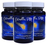 Natural Sleep Aid Estrella PM 3 Pack Physician Formulated