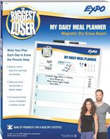 Expo Biggest Loser Daily Meal Planner Magnetic Dry Erase White Board (1770993)