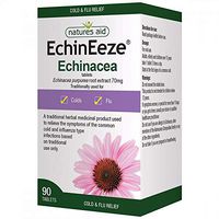 Natures Aid EchinEeze 70mg (Equivalent 460mg -530mg of Echinacea) 90 Tabs 4 Pack