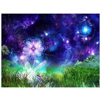 Meidexian888 DIY 5D Diamond Painting,Embroidery Paintings Rhinestone Pasted DIY Diamond Painting Cross Stitch Full (A)