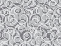 10ct Grey Gray & Silver Curls Scroll Swirls Tissue Paper Gift Wrapping 20"x30" Sheets nfLG -1044