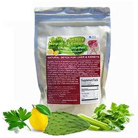 Kidney Cleanse & Liver Support Parsley Celery Lemon & Nopal Cactus Supplement Dried Organic Fiber Bag 1/2 LB. ALKAVITA