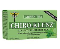 Chiro-Klenz with Green Tea -Antioxidant, Detox, Cleansing, Weight loss Tea- Relieve Constipation - All Natural