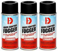 Big D 342 Odor Control Fogger, Cinnamon Fragrance, 5 oz (Pack of 12) - Kills Odors from fire, Flood, Decomposition, Skunk, Cigarettes, Musty Smells - Ideal for use in Cars (Вundlе оf Fіvе)