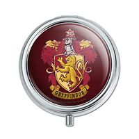 Harry Potter Gryffindor Painted Crest Pill Case Trinket Gift Box