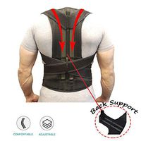 Posture Corrector Stress Reduction Clavicle Support Brace Medical Device to Improve Bad Posture, Thoracic Kyphosis, Shoulder Alignment, Upper Back Pain Relief for Men and Women (XL)