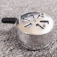 SSOLEREIT Hookah Bowl Accessories Hookah Charcoal Bowl with Wind Cover Hookah Bowl for Hookah Heat Management System Box Burner