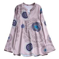 Women's Crewneck Sweatshirt,Ladies Loose Long Sleeve Letter Printed Blouse Pullover Patchwork Tops T Shirts